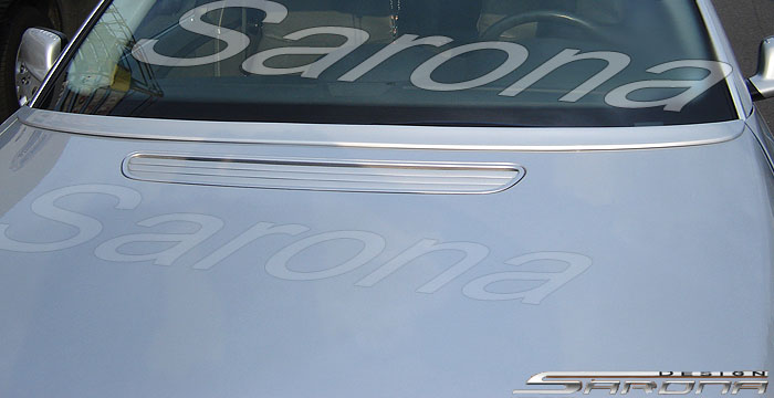 Custom BMW 7 Series Wiper Cowl  Sedan (2002 - 2008) - $349.00 (Manufacturer Sarona, Part #BM-001-WC)